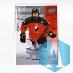 2020-21 UD MASON MCTAVISH TEAM CANADA juniors #36 ANAHEIM DUCKS